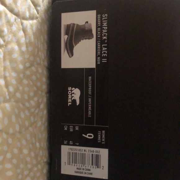 Sorel Slimpack Lace II size 9 - Picture 2 of 7